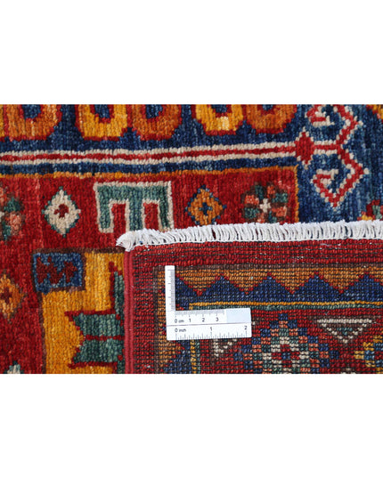 Humna 2' 8" X 7' 10" Hand Knotted Wool Rug 2' 8" X 7' 10" (81 X 239) / Red / Wool