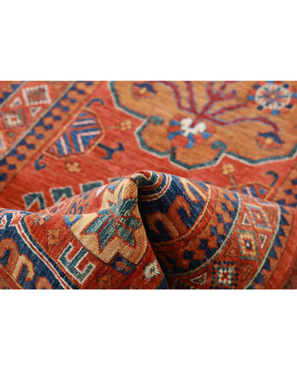 Humna 2' 8" X 5' 9" Hand Knotted Wool Rug 2' 8" X 5' 9" (81 X 175) / Rust / Wool