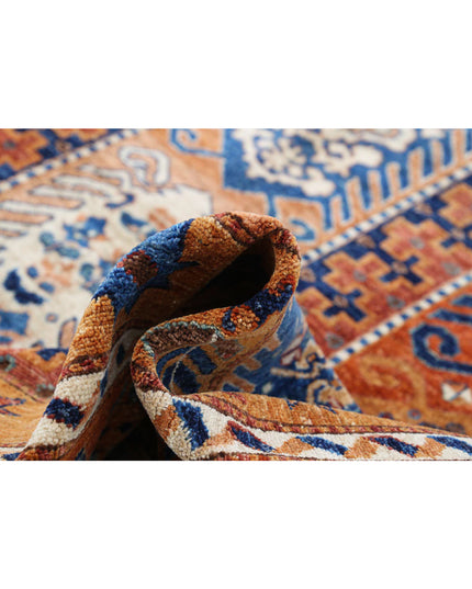 Humna 9' 3" X 11' 6" Hand Knotted Wool Rug 9' 3" X 11' 6" (282 X 351) / Rust / Wool