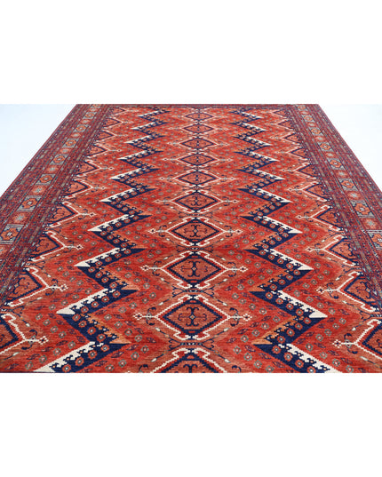 Humna 10' 0" X 13' 8" Hand Knotted Wool Rug 10' 0" X 13' 8" (305 X 417) / Multi / Wool