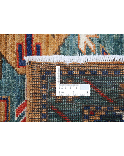 Humna 5' 11" X 9' 0" Hand Knotted Wool Rug 5' 11" X 9' 0" (180 X 274) / Gold / Wool