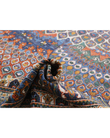 Humna 12' 6" X 16' 4" Hand Knotted Wool Rug 12' 6" X 16' 4" (381 X 498) / Multi / Wool