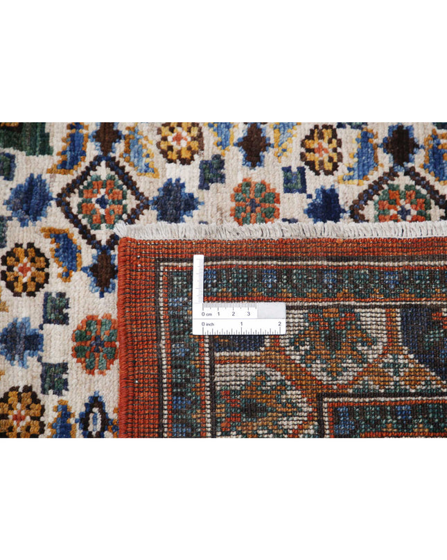 Humna 12' 6" X 16' 4" Hand Knotted Wool Rug 12' 6" X 16' 4" (381 X 498) / Multi / Wool