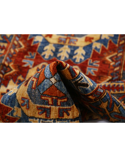 Humna 2' 11" X 9' 10" Hand Knotted Wool Rug 2' 11" X 9' 10" (89 X 300) / Red / Wool