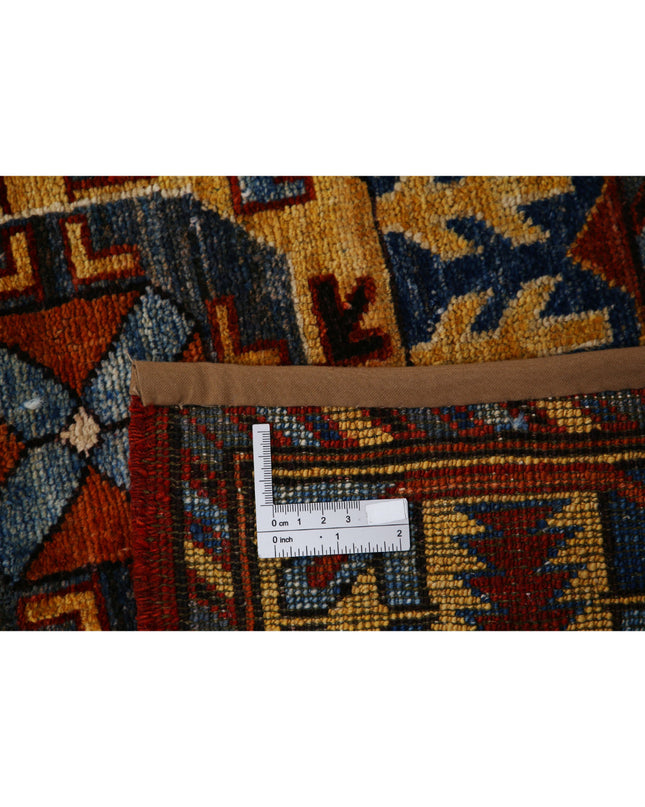 Humna 2' 10" X 9' 5" Hand Knotted Wool Rug 2' 10" X 9' 5" (86 X 287) / Red / Wool