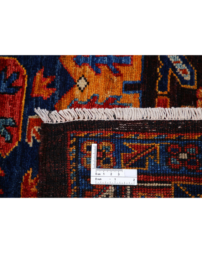 Humna 8' 4" X 10' 2" Hand Knotted Wool Rug 8' 4" X 10' 2" (254 X 310) / Brown / Wool