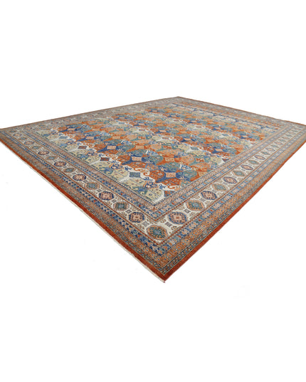 Humna 14' 6" X 19' 2" Hand Knotted Wool Rug 14' 6" X 19' 2" (442 X 584) / Multi / Wool