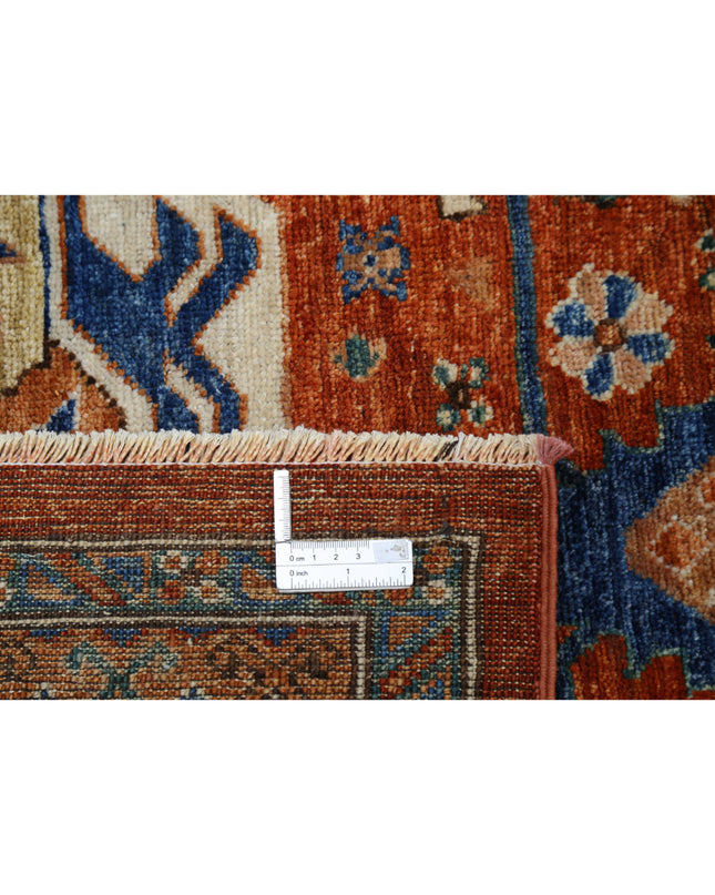 Humna 14' 6" X 19' 2" Hand Knotted Wool Rug 14' 6" X 19' 2" (442 X 584) / Multi / Wool