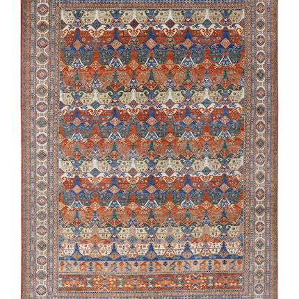 Humna 14' 6" X 19' 2" Hand Knotted Wool Rug 14' 6" X 19' 2" (442 X 584) / Multi / Wool