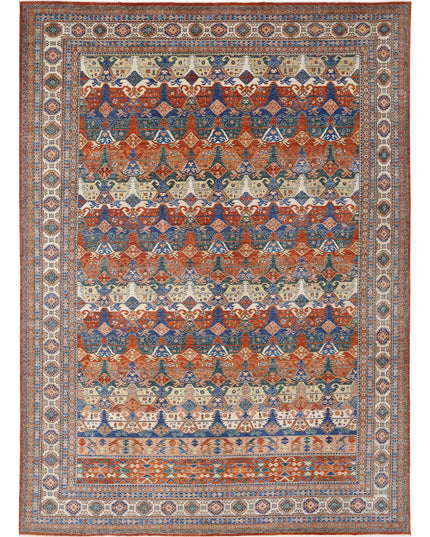 Humna 14' 6" X 19' 2" Hand Knotted Wool Rug 14' 6" X 19' 2" (442 X 584) / Multi / Wool
