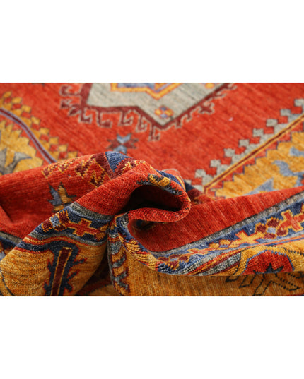 Humna 8' 8" X 12' 2" Hand Knotted Wool Rug 8' 8" X 12' 2" (264 X 371) / Red / Wool