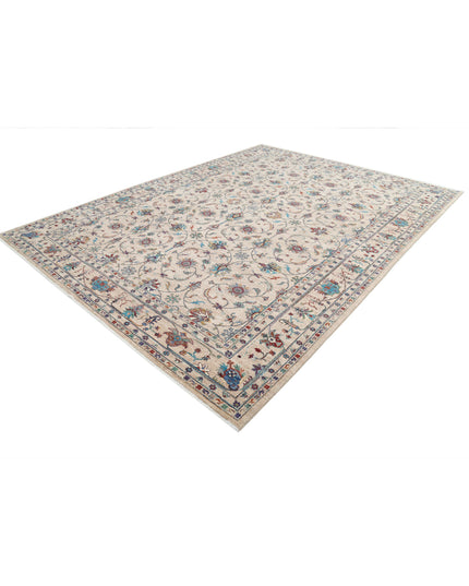 Jasmine 9' 0" X 11' 11" Hand Knotted Wool Rug 9' 0" X 11' 11" (274 X 363) / Beige / Wool