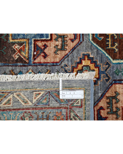 Jasmine 9' 0" X 12' 6" Hand Knotted Wool Rug 9' 0" X 12' 6" (274 X 381) / Grey / Wool