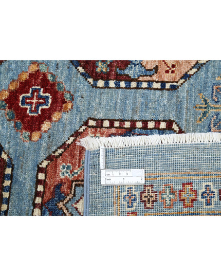 Jasmine 11' 11" X 15' 8" Hand Knotted Wool Rug 11' 11" X 15' 8" (363 X 478) / Blue / Wool