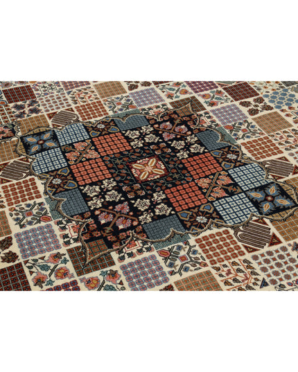 Josheghan 9' 0" X 11' 9" Hand Knotted Wool Rug 9' 0" X 11' 9" (274 X 358) / Ivory / Wool