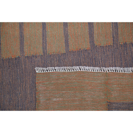 Kafkaas Kilim 2' 5" X 4' 1" Wool Hand-Woven Kilim 2' 5" X 4' 1" (74 X 124) / Multi / Multi