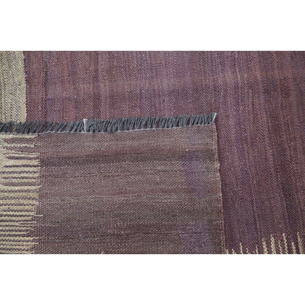 Kafkaas Kilim 4' 4" X 6' 3" Wool Hand-Woven Kilim 4' 4" X 6' 3" (132 X 191) / Multi / Multi