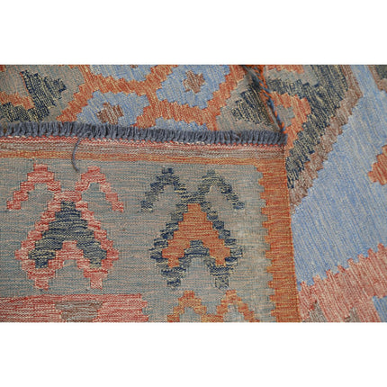 Kafkaas Kilim 4' 11" X 6' 9" Wool Hand-Woven Kilim 4' 11" X 6' 9" (150 X 206) / Multi / Multi