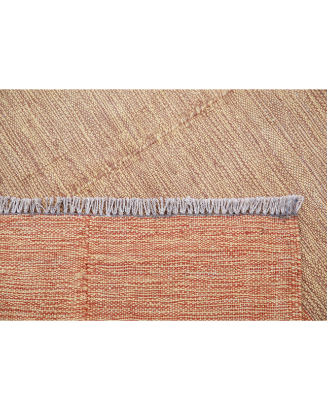 Kafkas Kilim 2' 7" X 4' 1" Hand Knotted Wool Kilim 2' 7" X 4' 1" (79 X 124) / Brown / Wool