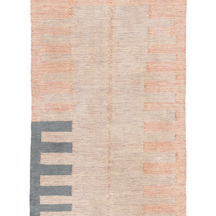 Kafkas Kilim 2' 7" X 4' 1" Hand Knotted Wool Kilim 2' 7" X 4' 1" (79 X 124) / Brown / Wool