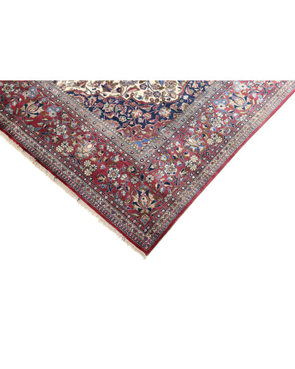 Kashan 4' 3" X 6' 8" Hand Knotted Silk Rug 4' 3" X 6' 8" (130 X 203) / Ivory / Silk