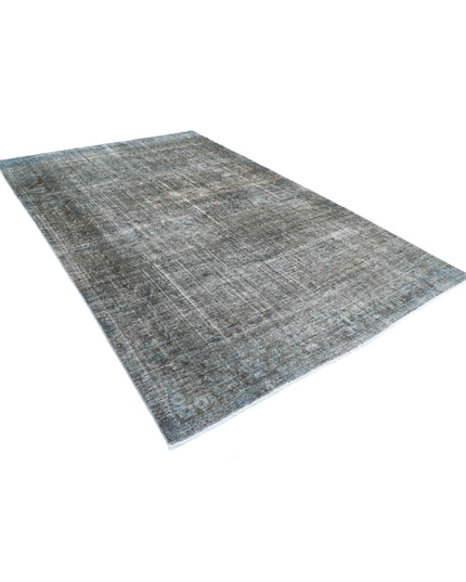 Kashan 7' 3" X 11' 2" Hand Knotted Wool Rug 7' 3" X 11' 2" (221 X 340) / Blue / Wool