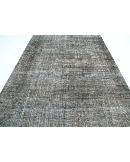 Kashan 7' 3" X 11' 2" Hand Knotted Wool Rug 7' 3" X 11' 2" (221 X 340) / Blue / Wool