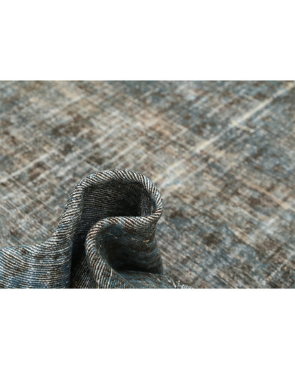 Kashan 7' 3" X 11' 2" Hand Knotted Wool Rug 7' 3" X 11' 2" (221 X 340) / Blue / Wool