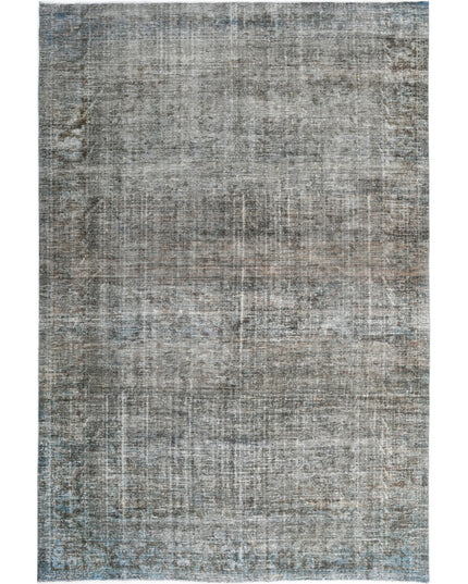 Kashan 7' 3" X 11' 2" Hand Knotted Wool Rug 7' 3" X 11' 2" (221 X 340) / Blue / Wool