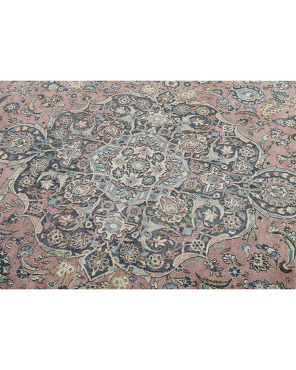 Kashan 11' 10" X 17' 3" Hand Knotted Wool Rug 11' 10" X 17' 3" (361 X 526) / Red / Wool