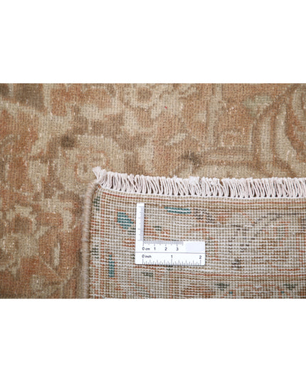 Kashan 9' 5" X 13' 3" Hand Knotted Wool Rug 9' 5" X 13' 3" (287 X 404) / Brown / Wool