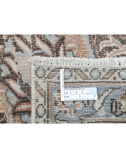 Kashmar 9' 6" X 12' 7" Hand Knotted Wool Rug 9' 6" X 12' 7" (290 X 383) / Brown / Wool