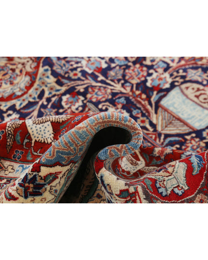 Kashmar 9' 6" X 12' 7" Hand Knotted Wool Rug 9' 6" X 12' 7" (290 X 383) / Blue / Wool