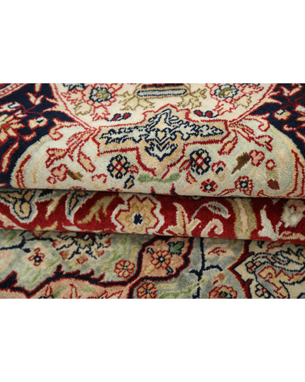 Kashmar 7' 9" X 11' 7" Hand Knotted Wool Rug 7' 9" X 11' 7" (236 X 353) / Red / Wool