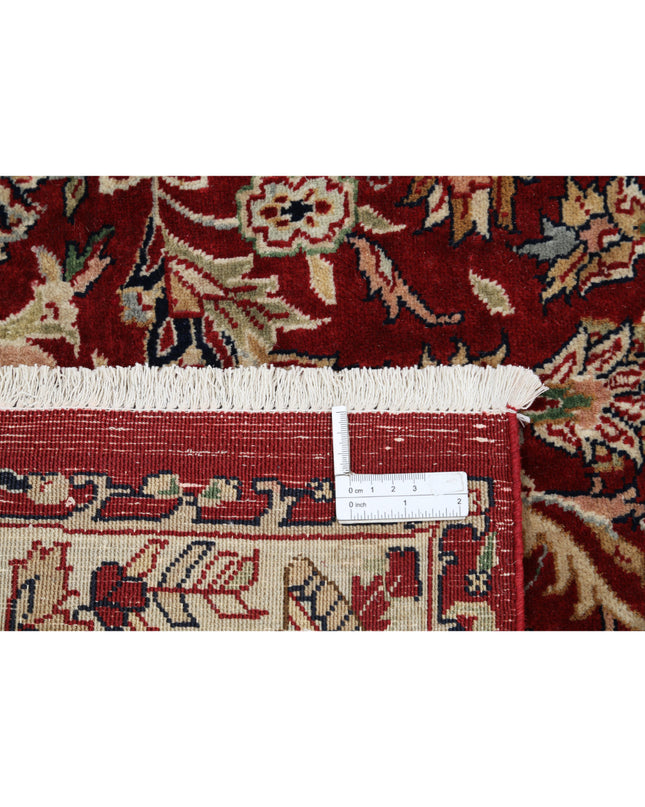 Kashmar 7' 9" X 11' 7" Hand Knotted Wool Rug 7' 9" X 11' 7" (236 X 353) / Red / Wool