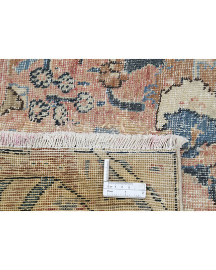 Kashmar 9' 8" X 11' 11" Hand Knotted Wool Rug 9' 8" X 11' 11" (295 X 363) / Peach / Wool