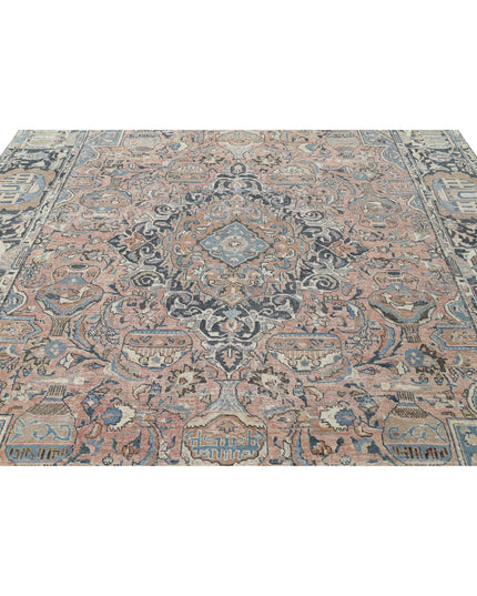 Kashmar 9' 8" X 11' 11" Hand Knotted Wool Rug 9' 8" X 11' 11" (295 X 363) / Peach / Wool