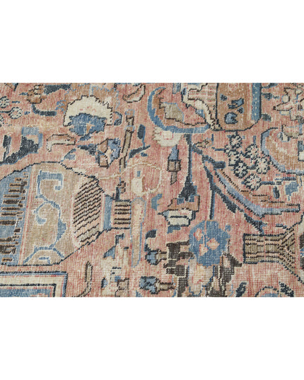 Kashmar 9' 8" X 11' 11" Hand Knotted Wool Rug 9' 8" X 11' 11" (295 X 363) / Peach / Wool