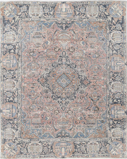 Kashmar 9' 8" X 11' 11" Hand Knotted Wool Rug 9' 8" X 11' 11" (295 X 363) / Peach / Wool