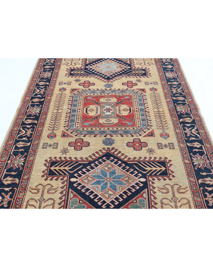 Kazak 5' 7" X 8' 4" Hand Knotted Wool Rug 5' 7" X 8' 4" (170 X 254) / Gold / Wool