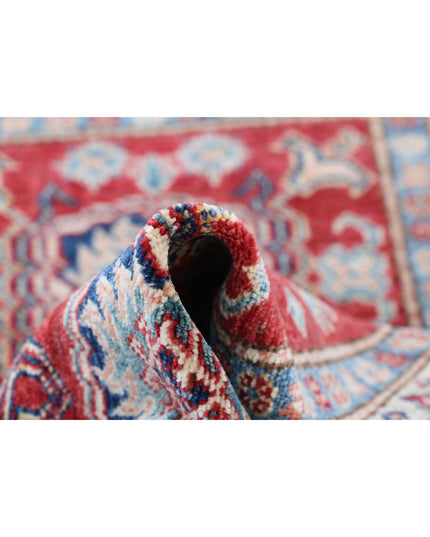 Kazak 2' 8" X 3' 10" Hand Knotted Wool Rug 2' 8" X 3' 10" (81 X 117) / Red / Wool