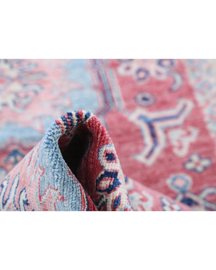 Kazak 3' 4" X 5' 0" Hand Knotted Wool Rug 3' 4" X 5' 0" (101 X 152) / Red / Wool