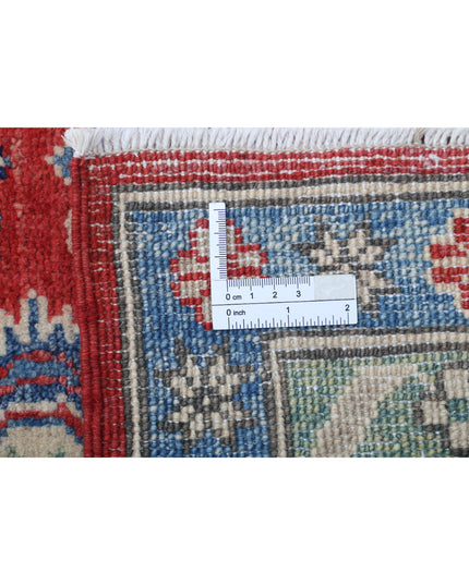 Kazak 11' 8" X 11' 6" Hand Knotted Wool Rug 11' 8" X 11' 6" (356 X 351) / Red / Wool