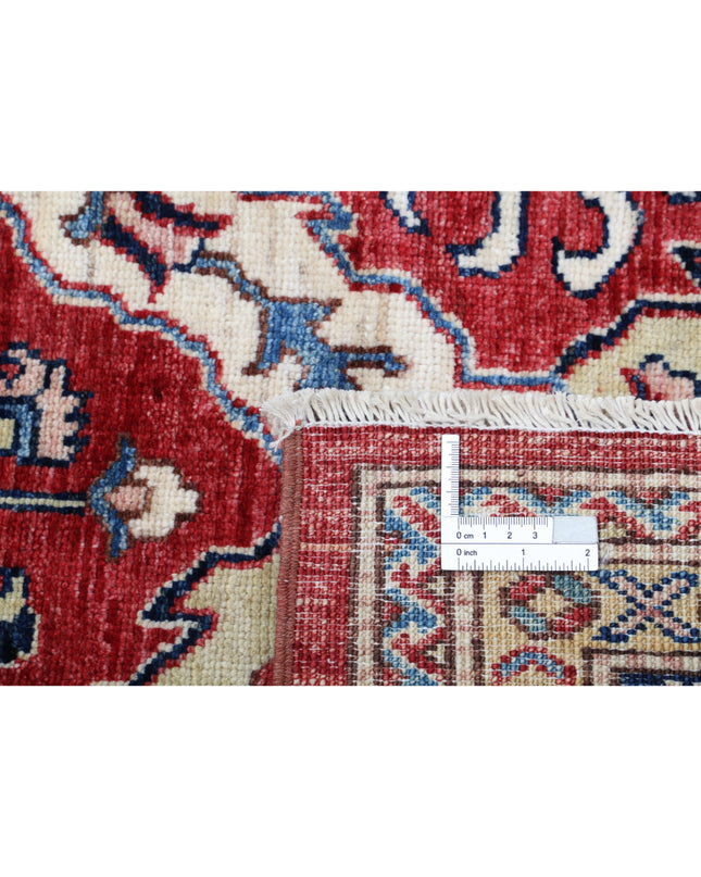 Kazak 9' 11" X 13' 6" Hand Knotted Wool Rug 9' 11" X 13' 6" (302 X 411) / Red / Wool