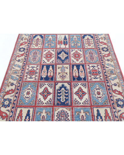 Kazak 4' 10" X 6' 7" Hand Knotted Wool Rug 4' 10" X 6' 7" (147 X 201) / Multi / Wool