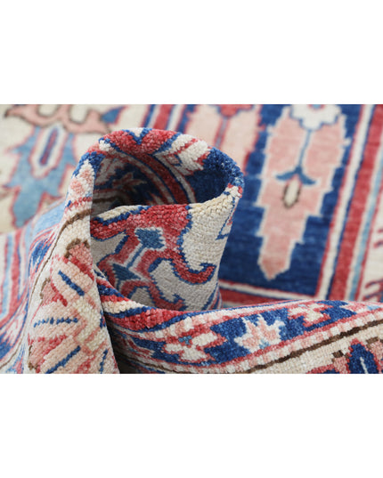 Kazak 4' 10" X 6' 7" Hand Knotted Wool Rug 4' 10" X 6' 7" (147 X 201) / Multi / Wool