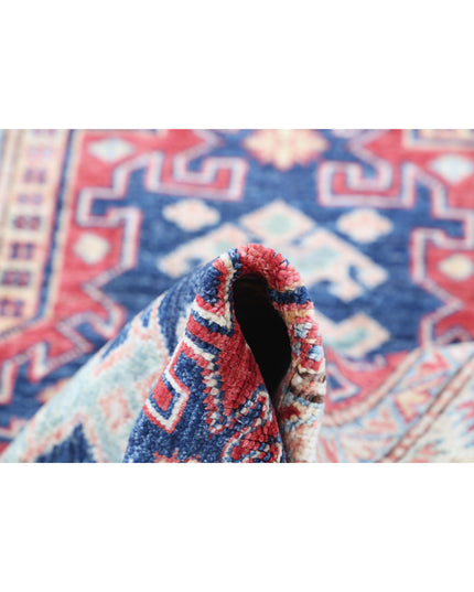 Kazak 2' 10" X 4' 2" Hand Knotted Wool Rug 2' 10" X 4' 2" (86 X 127) / Red / Wool