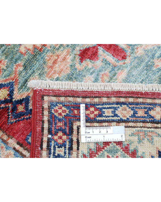 Kazak 2' 10" X 4' 2" Hand Knotted Wool Rug 2' 10" X 4' 2" (86 X 127) / Red / Wool