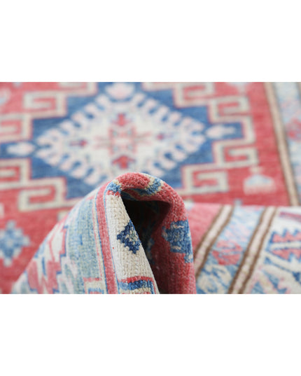 Kazak 2' 7" X 8' 10" Hand Knotted Wool Rug 2' 7" X 8' 10" (79 X 269) / Peach / Wool