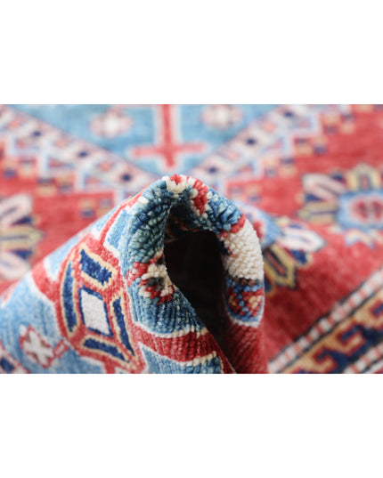 Kazak 2' 9" X 4' 1" Hand Knotted Wool Rug 2' 9" X 4' 1" (84 X 124) / Red / Wool